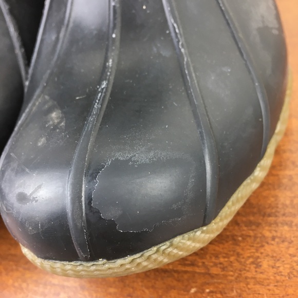 Sperry Women's Saltwater Duck Boots Green Quilted Size 7 Side Zip STS84369. - Picture 5 of 14